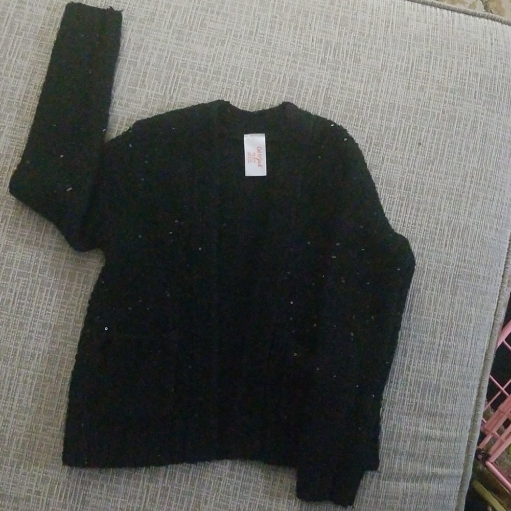 Sequin sweater/ cardigan